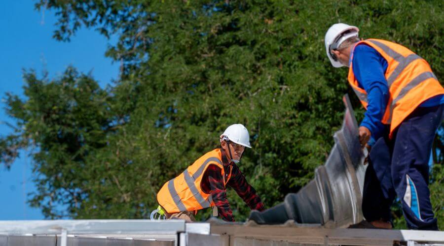 New roof installation in Suring, WI